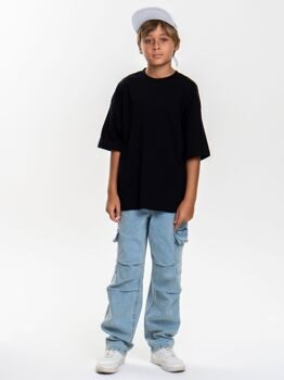 ФУТБОЛКА OVERSIZE KIDS BLACK XS