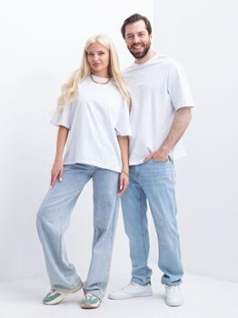 ФУТБОЛКА OVERSIZE STANDART WHITE XS