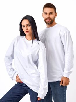 Футболка LONG SLEEVE WHITE S